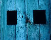 Turquoise Door II, Lefkes, Paros, Greek Islands 2005 by Alison Shaw
