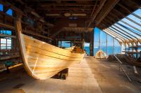 Whaleboat, Gannon & Benjamin Boat Yard II 2013 by Alison Shaw