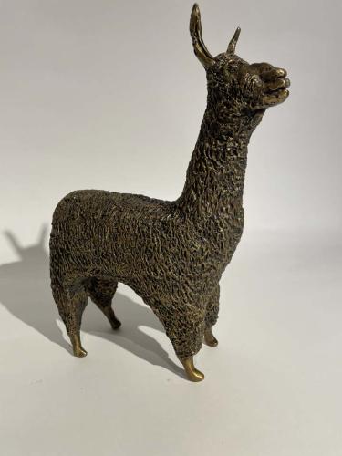 Vineyard Llama by Don Wilks