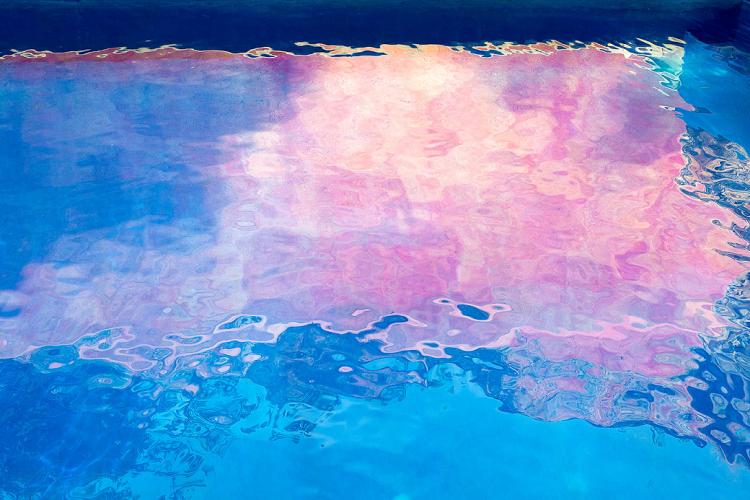 Pink & Blue Reflection 2009 by Alison Shaw