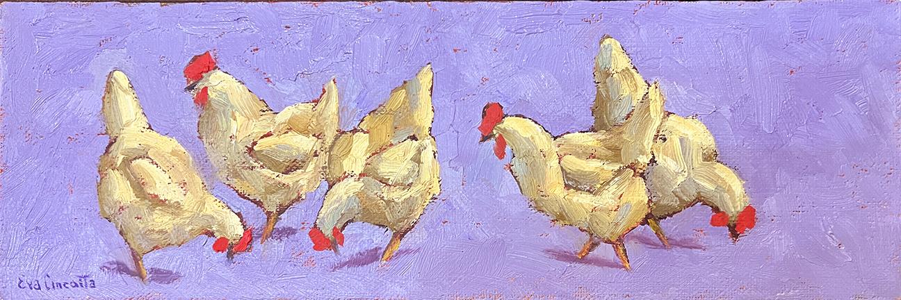 White Hen Group by Eva Cincotta