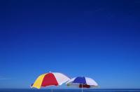 Beach Umbrellas 1992 by Alison Shaw