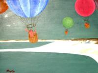 Balloon Race Over Big Sandy by Stan Murphy