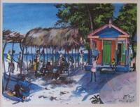 Fisher Folk, Luly, Haiti by Lois Mailou Jones