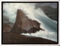 Storm Surf, Tor Bay by Stan Murphy