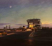 Twilight Ferry by Jeanne Staples