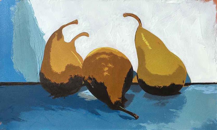 Pear Of Three by David Wallis