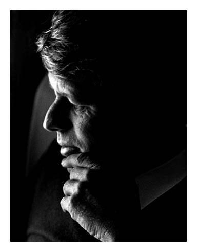 Robert Kennedy 1968 by Lawrence Schiller