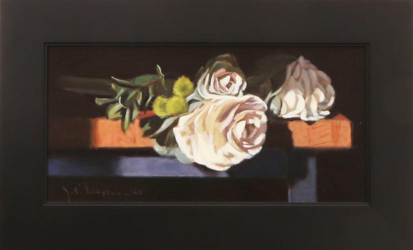 Cabbage Roses by Jeanne Staples
