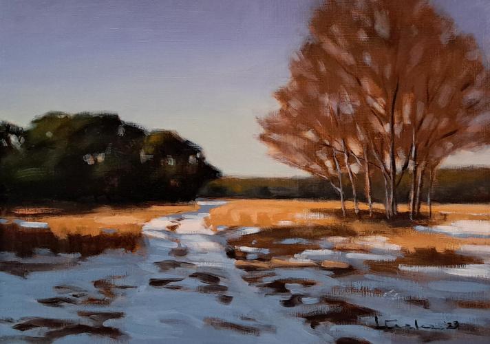 Winter Path - Felix Neck by Jeanne Staples