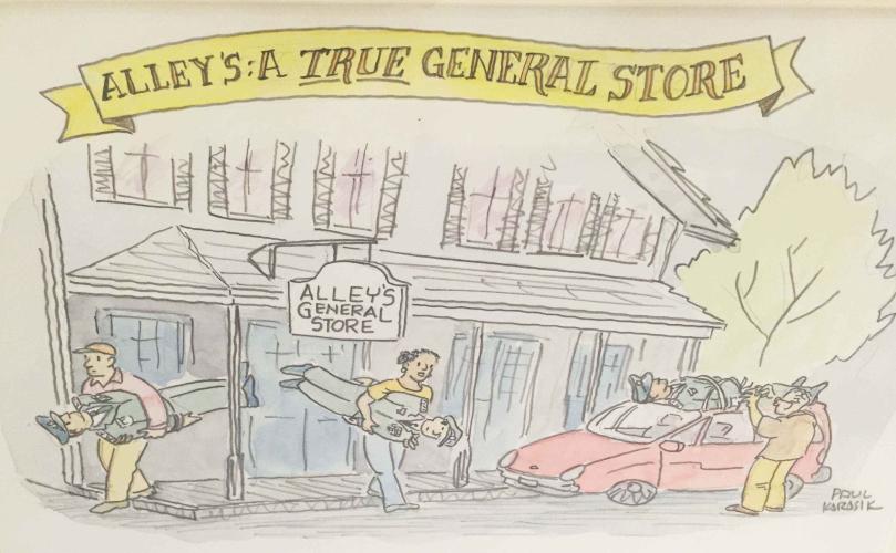 Alley's General Store by Paul Karasik