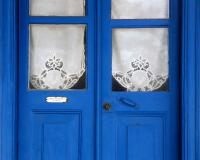 Blue Door, Artemonas, Sifnos, Greek Islands 2005 by Alison Shaw
