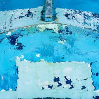 Boat Hull Abstract II 2018 by Alison Shaw