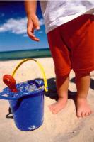 Blue Bucket, Oak Bluffs Town Beach 1999 by Alison Shaw