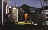 Behind the Texaco Station - Menemsha by Jeanne Staples