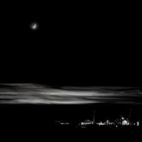 Moonrise Over Edgartown, Edgartown, Massachusetts, 2012 by David Fokos