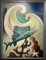 Sea Phantasy II by Thomas Hart Benton
