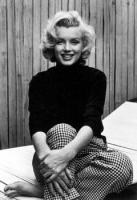 Marilyn Monroe, 1953, wearing checkered pants by Alfred Eisenstaedt