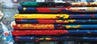 Paintbrush Handles, Ray Ellis Studio, Edgartown 2003 by Alison Shaw