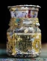 Honeycup Mustard Jar, Marjorie Mason Studio, Chilmark by Alison Shaw
