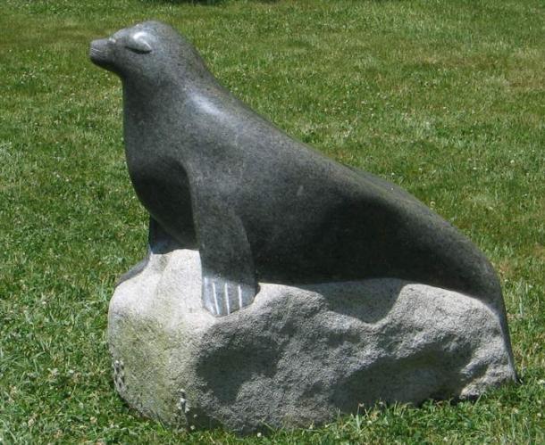 Seal on Rock by Ben Cabot