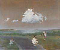 Girls with Cloud by Tamalin Baumgarten
