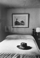 Andrew Wyeth's Bed and Hat, Cushing, Maine, 1965 by Alfred Eisenstaedt