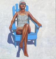 Blue Chair by Terry Crimmen