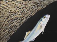 Sand Eels and Bluefish, 2019 by Andrew Thompson