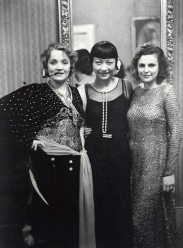 Marlene Dietrich, Anna May Wong and Leni Riefenstahl by Alfred Eisenstaedt