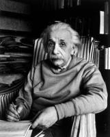 Albert Einstein, Princeton New Jersey, 1949 by Alfred Eisenstaedt