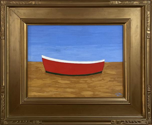 Solitary Boat by Claudio Gasparini