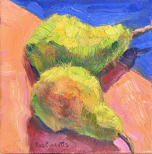 Pair of Pears by Eva Cincotta