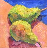 Pair of Pears by Eva Cincotta