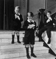 Boys at Dancing School, Waterbury, CT, 1945 by Alfred Eisenstaedt