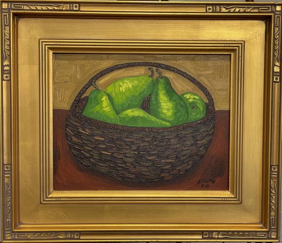 Green Pears by Claudio Gasparini