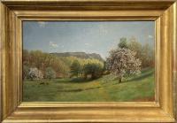 Apple Tree with Cows by Nelson Augustus Moore